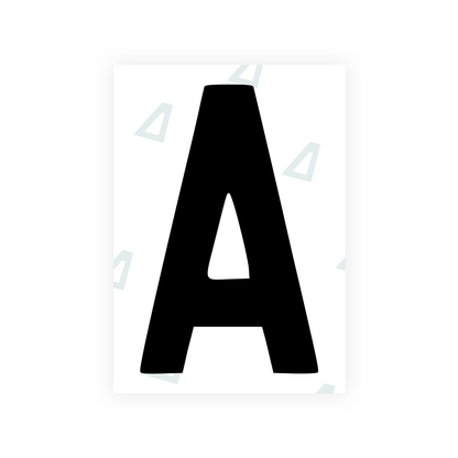 Alite Nanofilm for AUS (Queensland) license plates - Symbol "A" - Alite