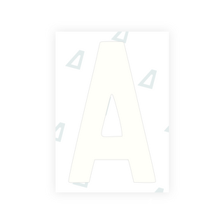 Alite Nanofilm for AUS (Queensland) license plates - Symbol "A" - Alite