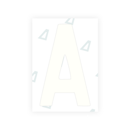 Alite Nanofilm for AUS (Queensland) license plates - Symbol "A" - Alite