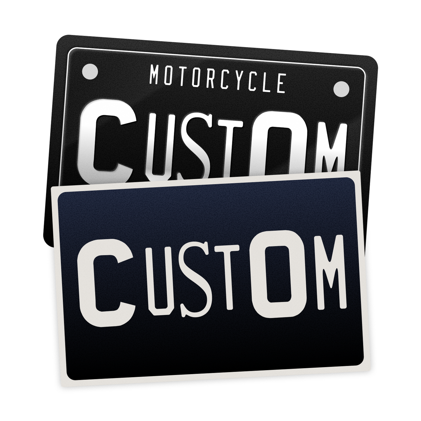 Alite Nanofilm – Custom Moto Anti Radar Stickers for Black License Plates