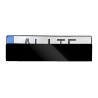 Alite Blackout License Plate Hider - Single kit (EU version) - Alite