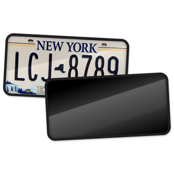 Antiradar Stickers for license plate - Alite with ️