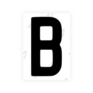 Alite Nanofilm for AUS (New South Wales) license plates - Symbol "B" - Alite