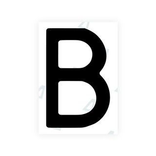 Alite Nanofilm for Poland license plates - Symbol "B" - Alite