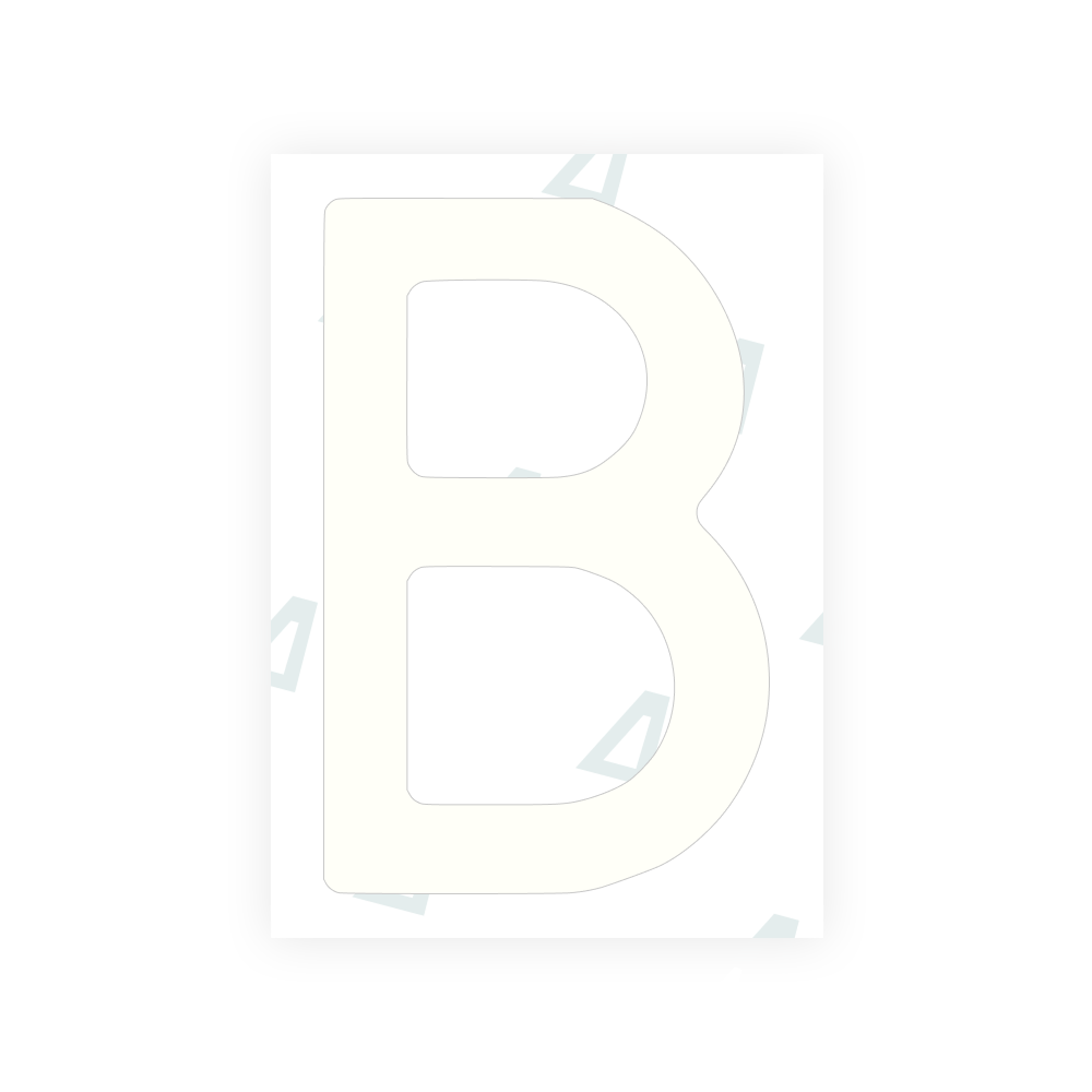 Alite Nanofilm for Poland license plates - Symbol "B" - Alite