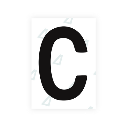 Alite Nanofilm for Chile 2007 license plates - Symbol "C" - Alite