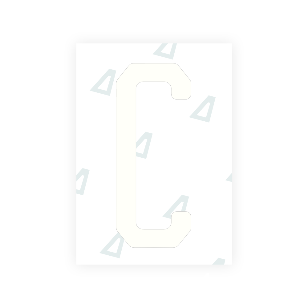 Alite Nanofilm for US (Florida 2019) license plates - Symbol "C" - Alite