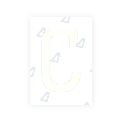 Alite Nanofilm for Chile 2014 license plates - Symbol "C" - Alite
