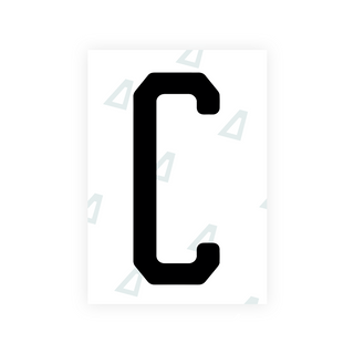 Alite Nanofilm for US (Florida 2019) license plates - Symbol "C" - Alite