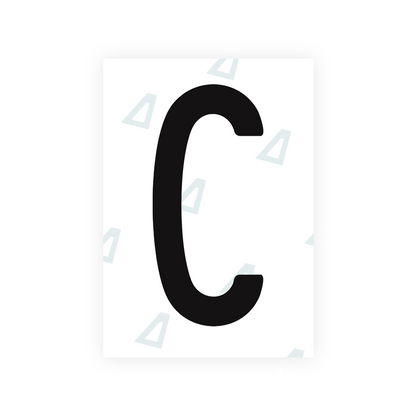 Alite Nanofilm for US (Arkansas) license plates - Symbol "C" - Alite