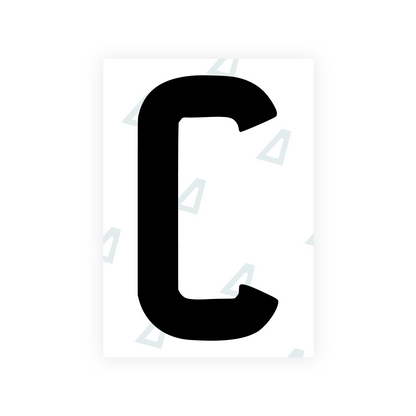 Alite Nanofilm for AUS (New South Wales) license plates - Symbol "C" - Alite