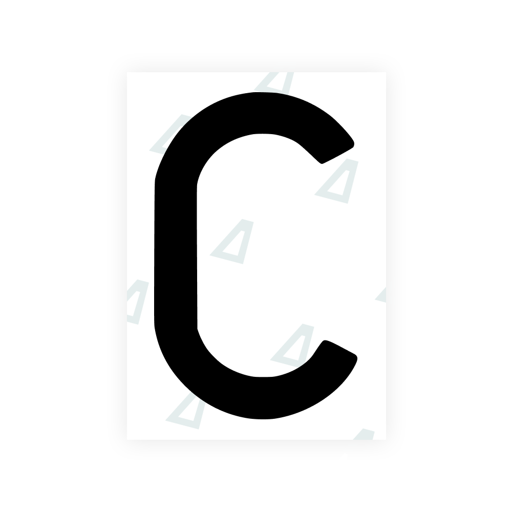 Alite Nanofilm for Poland license plates - Symbol "C" - Alite