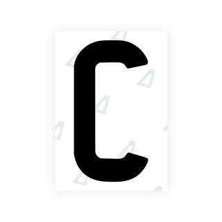 Alite Nanofilm for AUS (Queensland) license plates - Symbol "C" - Alite