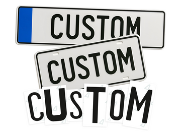 Alite Nanofilm Custom license plate