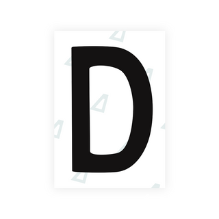 Alite Nanofilm for Chile 2007 license plates - Symbol "D" - Alite