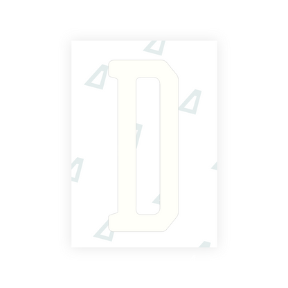 Alite Nanofilm for US (Florida 2019) license plates - Symbol "D" - Alite