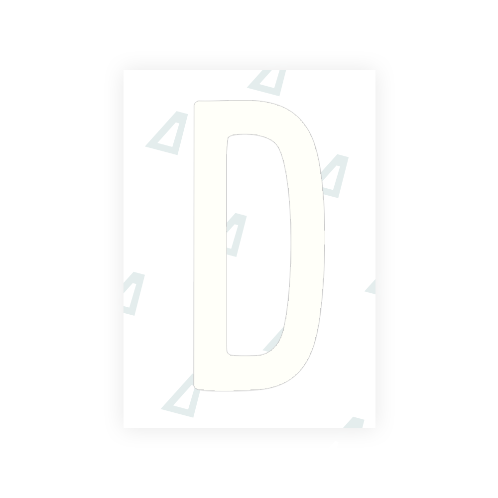 Alite Nanofilm for US (Arkansas) license plates - Symbol "D" - Alite