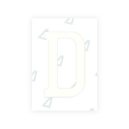 Alite Nanofilm for Chile 2014 license plates - Symbol "D" - Alite