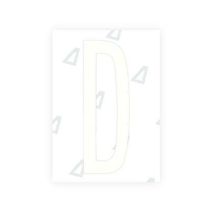 Alite Nanofilm for US (New York 2020 - Flat) license plates - Symbol "D" - Alite