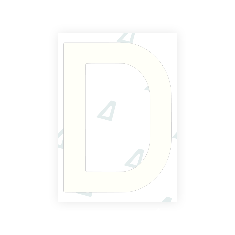 Alite Nanofilm for Poland license plates - Symbol "D" - Alite
