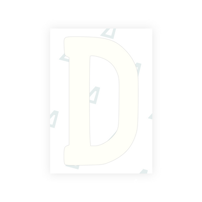 Alite Nanofilm for AUS (Queensland) license plates - Symbol "D" - Alite