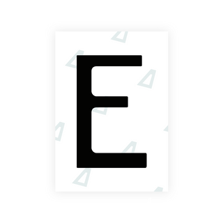 Alite Nanofilm for Chile 2014 license plates - Symbol "E" - Alite