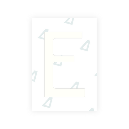 Alite Nanofilm for Chile 2014 license plates - Symbol "E" - Alite