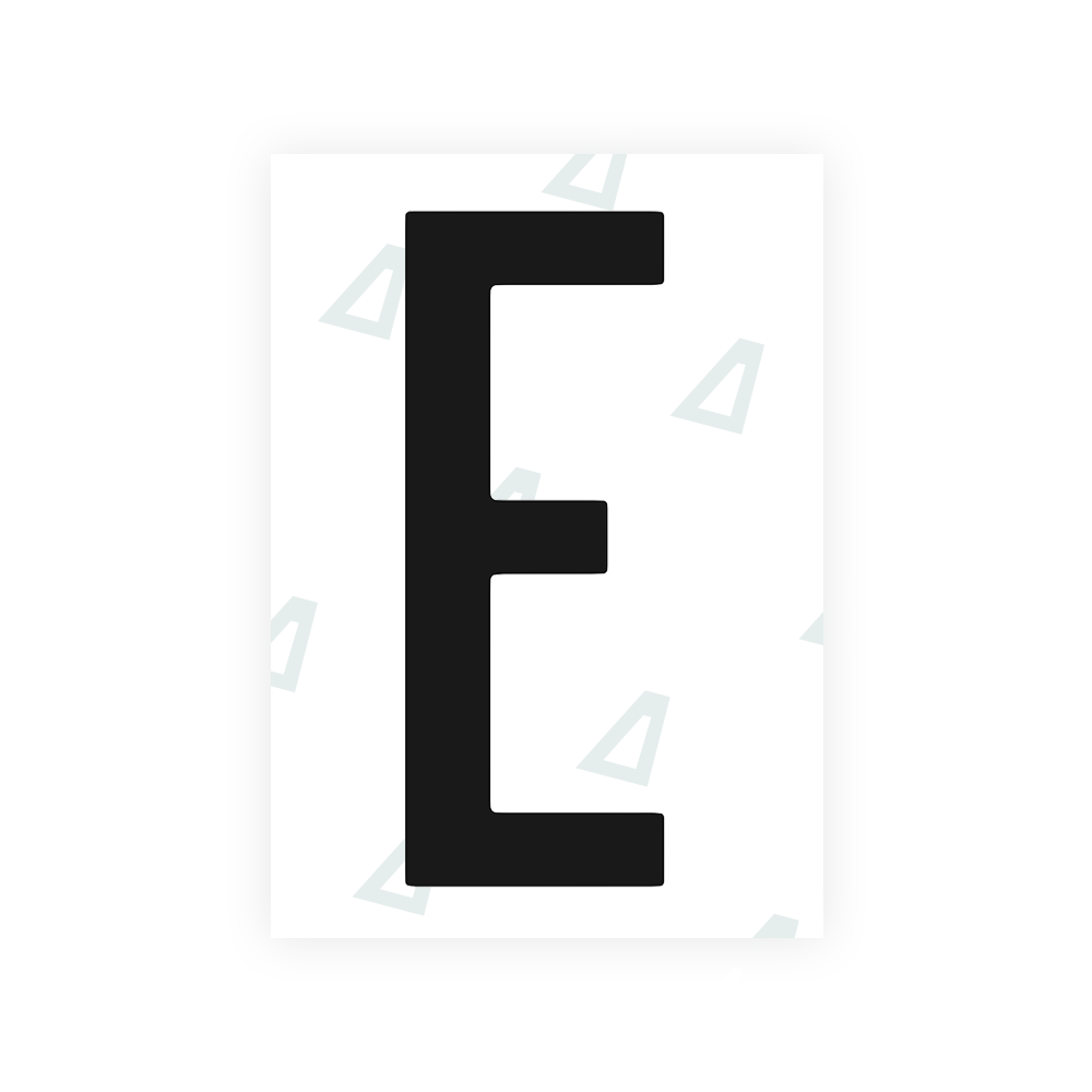Alite Nanofilm for US (Texas) license plates - Symbol "E" - Alite