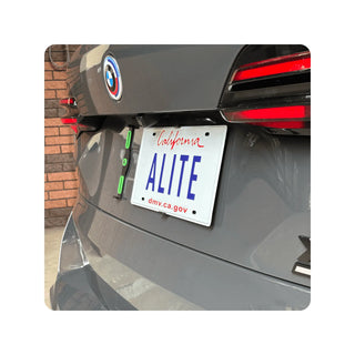 Support de plaque d'immatriculation Alite Easyclick pour les États-Unis (2 plaques)