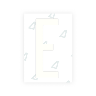 Alite Nanofilm for US (Texas) license plates - Symbol "E" - Alite