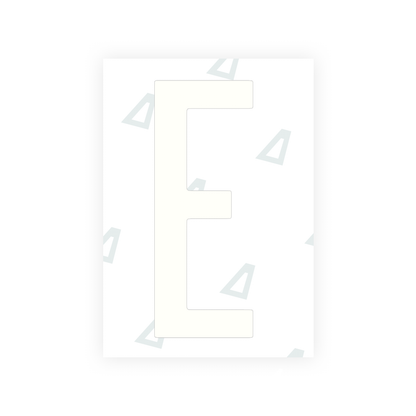 Alite Nanofilm for US (Texas) license plates - Symbol "E" - Alite