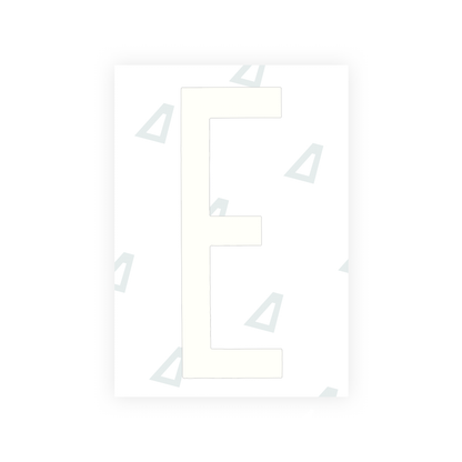 Alite Nanofilm for US (New York 2020 - Flat) license plates - Symbol "E" - Alite