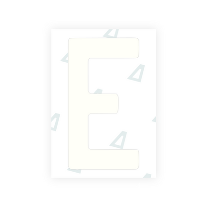 Alite Nanofilm for AUS (New South Wales) license plates - Symbol "E" - Alite