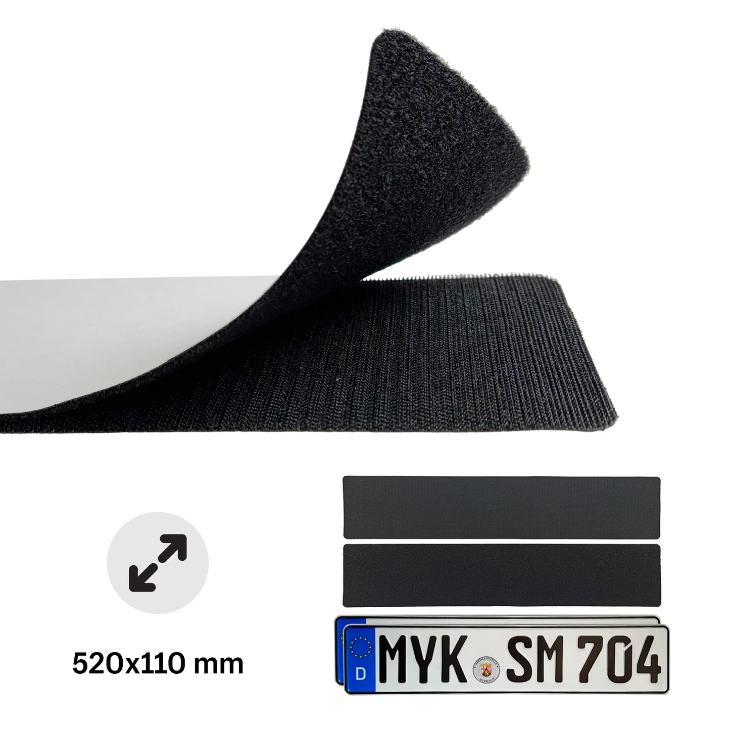 Moldura de placa Alite Nanotape para a UE e Reino Unido (2 placas)