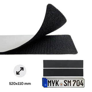 Velcro license plate holder - Alite Nanotape for EU & UK (2 Plates)