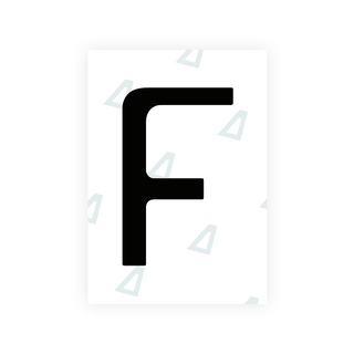 Alite Nanofilm for Chile 2014 license plates - Symbol "F" - Alite