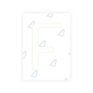 Alite Nanofilm for Chile 2014 license plates - Symbol "F" - Alite