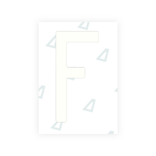 Alite Nanofilm for US (Arkansas) license plates - Symbol "F" - Alite