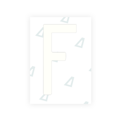 Alite Nanofilm for US (Arkansas) license plates - Symbol "F" - Alite
