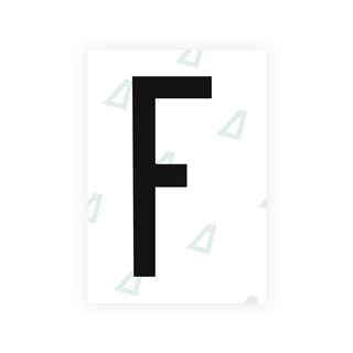 Alite Nanofilm for US (Arizona 2008) license plates - Symbol "F" - Alite