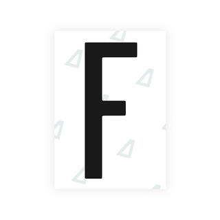 Alite Nanofilm for US (Indiana) license plates - Symbol "F" - Alite