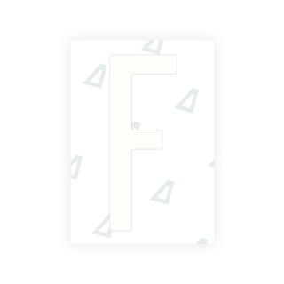 Alite Nanofilm for US (Indiana) license plates - Symbol "F" - Alite