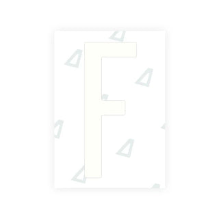 Alite Nanofilm for US (Nevada) Moto license plates - Symbol "F" - Alite