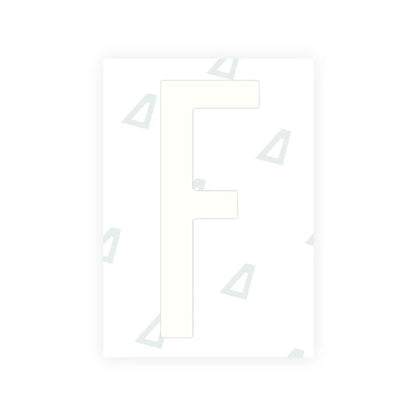 Alite Nanofilm for US (Nevada) Moto license plates - Symbol "F" - Alite
