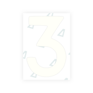 Alite Nanofilm for Finland license plates - Symbol "3" - Alite