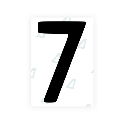 Alite Nanofilm for Finland license plates - Symbol "7" - Alite