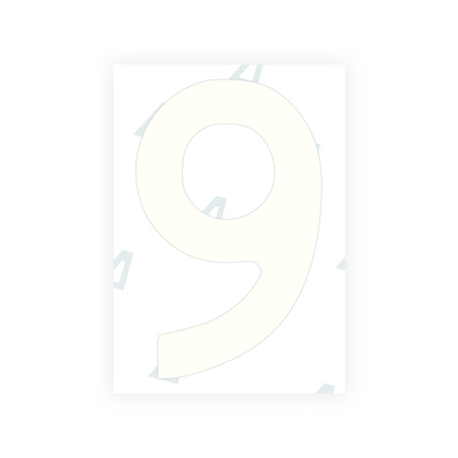 Alite Nanofilm for Finland license plates - Symbol "9" - Alite