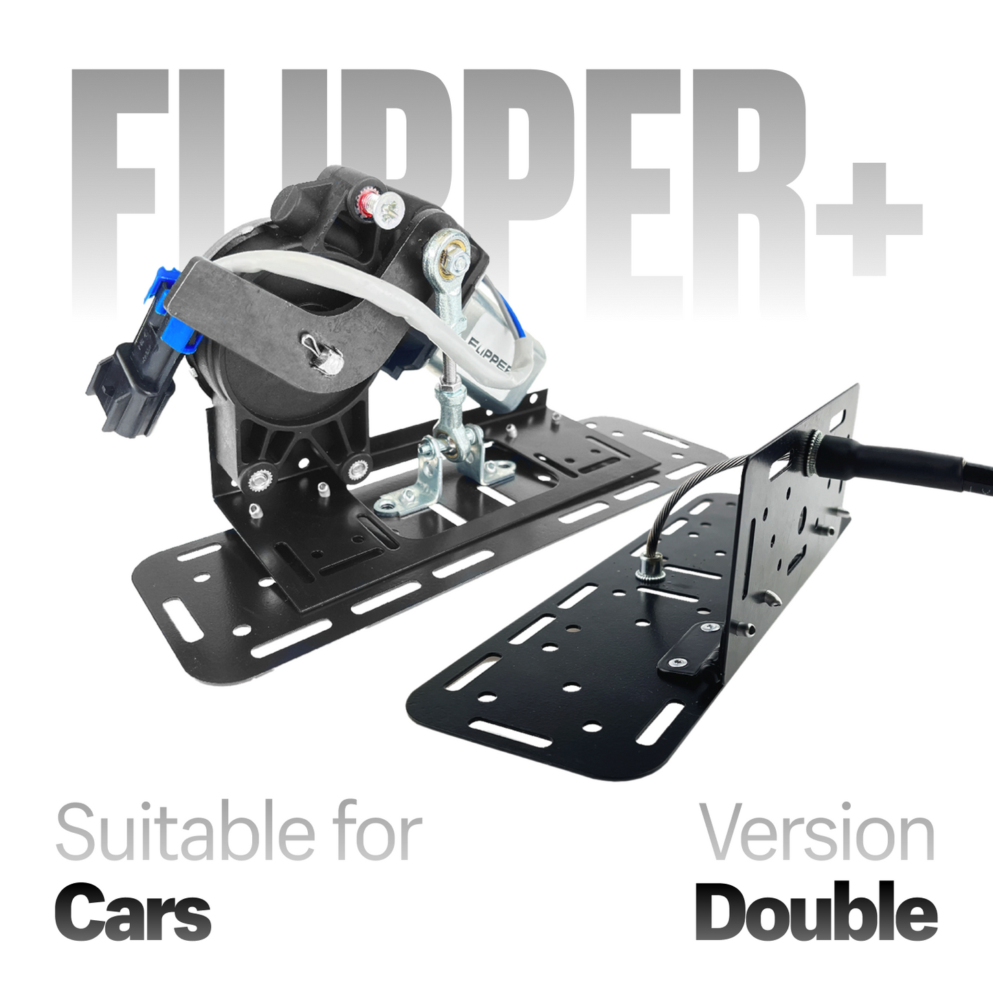 Alite Flipper Folding frame for both license plates