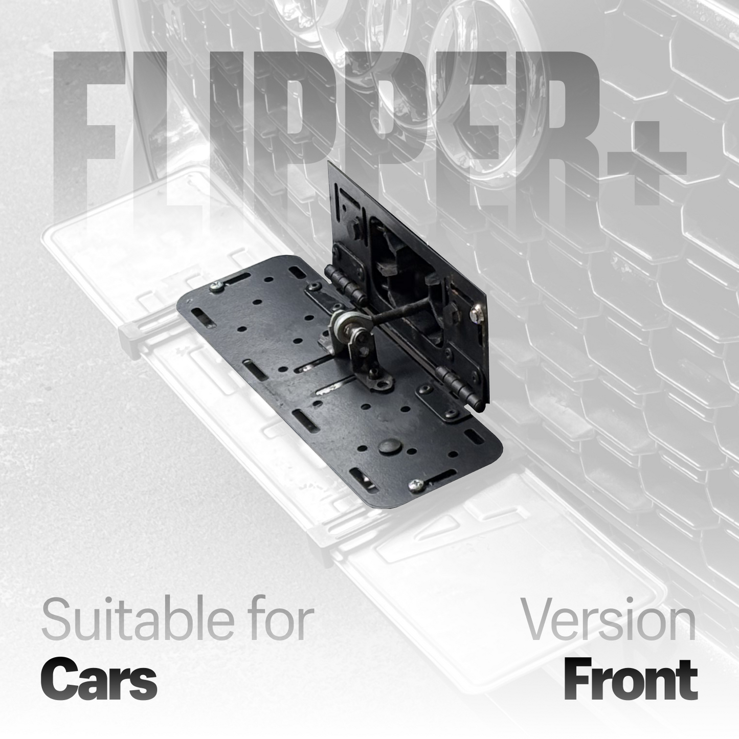 Alite Flipper Folding frame for front license plate (hard traction)