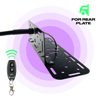 Alite Flipper Folding frame for rear license plate (on a cable)